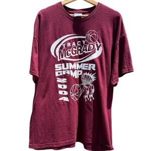 Vintage Tracy McGrady Summer Camp 2004 Basketball shirt Size XL